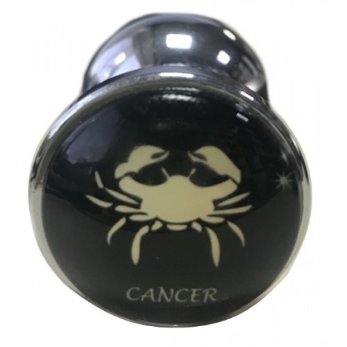 Анальная пробка из стали Zodiac Cancer S Анальная пробка из стали Zodiac Cancer S