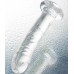 Реалистичный фаллос из прозрачного стекла Sexus Glass 20 см