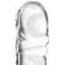 Реалистичный фаллос из прозрачного стекла Sexus Glass 20 см