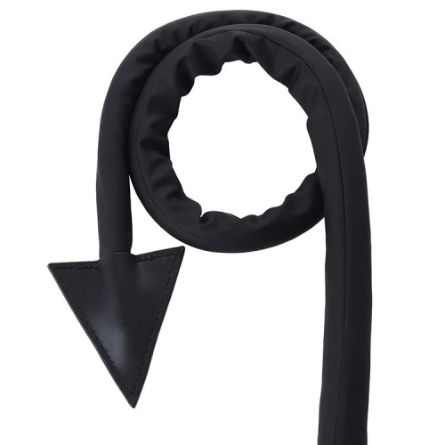 Силиконовая анальная втулка с хвостом дьяволенка 108 см Силиконовая анальная втулка с хвостом дьяволенка 108 см