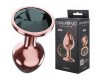 Анальная пробка Diamond Jet Shine L розовое золото
