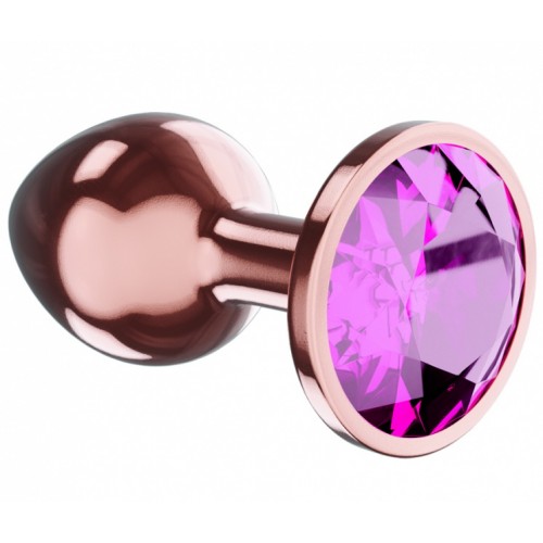 Анальная пробка Diamond Quartz Shine L розовое золото Анальная пробка Diamond Quartz Shine L розовое золото