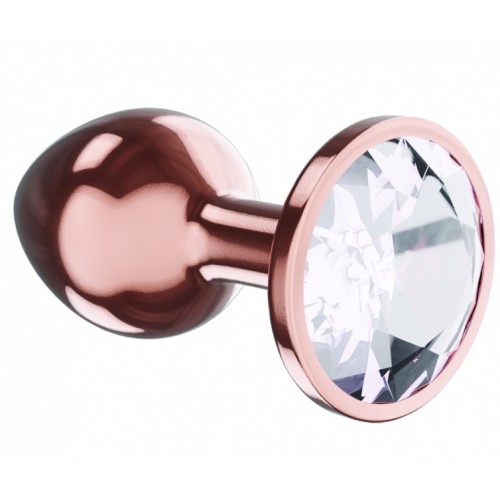 Анальная пробка Diamond Moonstone Shine L розовое золото Анальная пробка Diamond Moonstone Shine L розовое золото