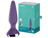 Анальный смарт-стимулятор с вибрацией Satisfyer Plug-ilicious 1 фиолетовый
