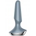 Анальный смарт-стимулятор с вибрацией Satisfyer Plug-ilicious 2 серый Анальный смарт-стимулятор с вибрацией Satisfyer Plug-ilicious 2 серый