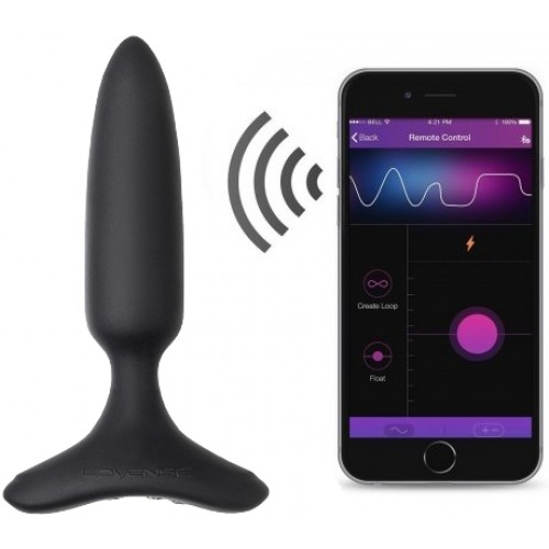 Анальная смарт-пробка Lovense Hush XS диаметр 2,5 см Анальная смарт-пробка Lovense Hush XS диаметр 2,5 см
