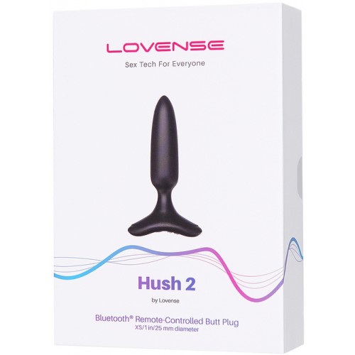Анальная смарт-пробка Lovense Hush XS диаметр 2,5 см Анальная смарт-пробка Lovense Hush XS диаметр 2,5 см