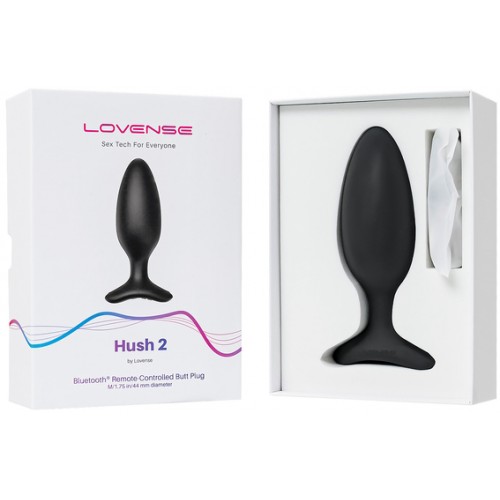 Анальная смарт-пробка Lovense Hush М диаметр 4,4 см Анальная смарт-пробка Lovense Hush М диаметр 4,4 см