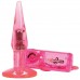 Анальная пробка с вибрацией Small Clear Butt Plug розовая
