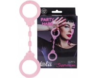 Силиконовые наручники Party Hard Suppression Pink