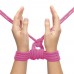 Веревка для бондажа розовая Fetish Bondage Rope 10 м