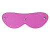 Розовая маска на глаза для эротических игр