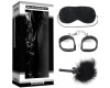 Набор для ролевых игр Deluxe Bondage Kit (наручники, тиклер, маска на глаза)