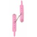 Розовые наручники с металлической цепью Party Hard Calm Pink