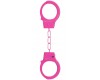 Розовые металлические наручники Ouch Beginners Handcuffs