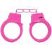 Розовые металлические наручники Ouch Beginners Handcuffs