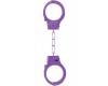 Фиолетовые металлические наручники Ouch Beginners Handcuffs
