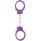 Фиолетовые металлические наручники Ouch Beginners Handcuffs