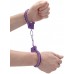 Фиолетовые металлические наручники Ouch Beginners Handcuffs