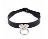 Классический ошейник с кольцом