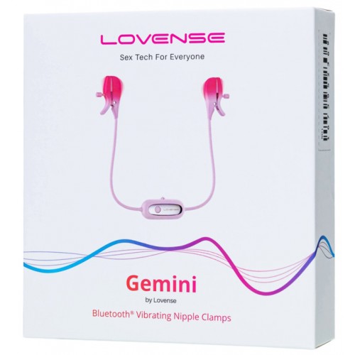 Смарт-вибромассажер для сосков Lovense Gemini Смарт-вибромассажер для сосков Lovense Gemini