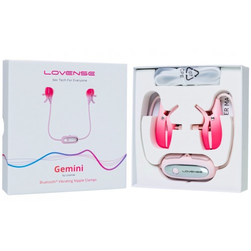 Смарт-вибромассажер для сосков Lovense Gemini Смарт-вибромассажер для сосков Lovense Gemini