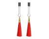 Зажимы для сосков Glamor Tassel Nipple Clamp Red