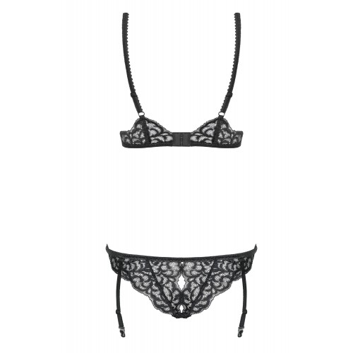 Интригующее черное боди с доступом Laluna L/XL Интригующее черное боди с доступом Laluna L/XL