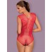 Сексуальное красное боди в сетку с доступом S/L