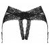 Чувственный пояс-трусики для чулок с открытым доступом Lacrisia XL/XXL Чувственный пояс-трусики для чулок с открытым доступом Lacrisia XL/XXL