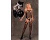 Сексуальный боди-комбинезон Amrin Black S/L
