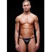 Глянцевые мужские V-стринги Envy черные S/M