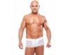 Мужские боксеры на молнии Fetish White Hot XXL/XXXL