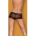 Черные трусики-шортики Obsessive 830-SHO-1 S/M