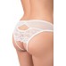Трусики эротические белого цвета Erolanta Dora L