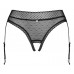 Пикантные трусики с пажами для чулок Lanelia XL/XXL