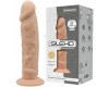Фаллоимитатор без мошонки с эффектом памяти SilexD Premium Dildo 20 см телесный