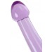 Фиолетовый фаллоимитатор Jelly Dildo M Toyfa Basic 18 см