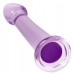 Фиолетовый фаллоимитатор Jelly Dildo M Toyfa Basic 18 см