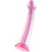 Розовый фаллоимитатор Jelly Dildo XL Toyfa Basic 22 см