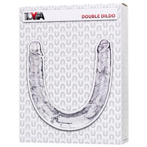 Двухголовый прозрачный фаллоимитатор Toyfa Double Dildo 40 см Двухголовый прозрачный фаллоимитатор Toyfa Double Dildo 40 см