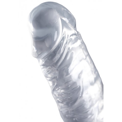 Двухголовый прозрачный фаллоимитатор Toyfa Double Dildo 40 см Двухголовый прозрачный фаллоимитатор Toyfa Double Dildo 40 см