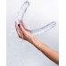 Двухголовый прозрачный фаллоимитатор Toyfa Double Dildo 40 см Двухголовый прозрачный фаллоимитатор Toyfa Double Dildo 40 см