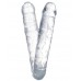 Двухголовый прозрачный фаллоимитатор Toyfa Double Dildo 40 см Двухголовый прозрачный фаллоимитатор Toyfa Double Dildo 40 см