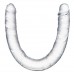 Двухголовый прозрачный фаллоимитатор Toyfa Double Dildo 40 см Двухголовый прозрачный фаллоимитатор Toyfa Double Dildo 40 см