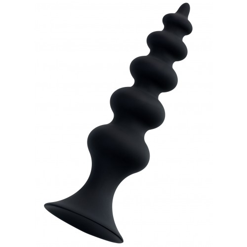Черная анальная елочка Popo Pleasure by Toyfa Indi Черная анальная елочка Popo Pleasure by Toyfa Indi