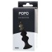 Черная анальная елочка Popo Pleasure by Toyfa Indi Черная анальная елочка Popo Pleasure by Toyfa Indi