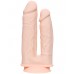 Двойной фаллоимитатор с присоской RealStick Silicone Armie H 19 см