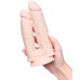 Двойной фаллоимитатор с присоской RealStick Silicone Armie H 19 см