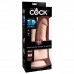 Двойной фаллос с присоской King Cock Triple Density Double Penetration 24 см